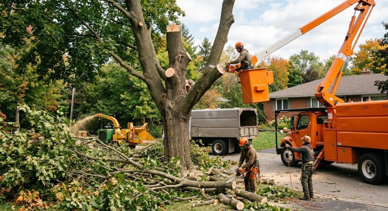 Birch Tree Removal in Montgomery County, PA